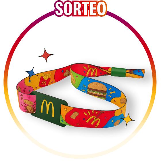 Sorteo McDonald's para Festivales de Música